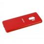 Чехол для Samsung Galaxy S9 (G960) Silicone case (TPU) красный