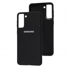 Чехол для Samsung Galaxy S21+ (G996) Silicone Full черный