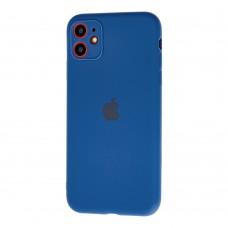 Чохол для iPhone 11 Shock Proof силікон синій