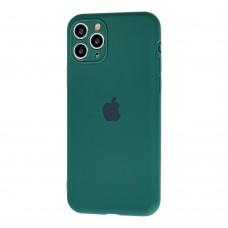 Чехол для iPhone 11 Pro Max Shock Proof силикон темно-зеленый