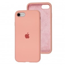 Чехол для iPhone 7 / 8 Silicone Full розовый / peach