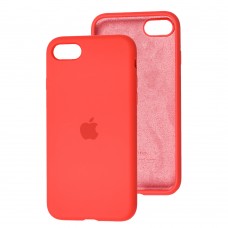 Чехол для iPhone 7 / 8 Silicone Full оранжевый / pink citrus