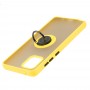 Чехол для Samsung Galaxy Note 10 Lite (N770) LikGus Edging Ring желтый