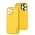 Чехол для iPhone 14 Pro Max Leather Xshield yellow