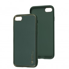 Чехол для iPhone 7 / 8 / SE 20 Leather Xshield army green