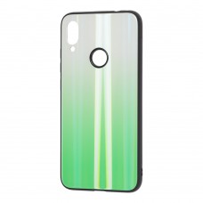 Чехол для Xiaomi Redmi Note 7 Gradient glass зеленый