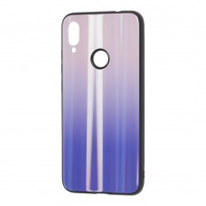 Чехол для Xiaomi Redmi Note 7 Gradient glass фиолетовый