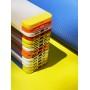 Чохол для iPhone X / Xs Bichromatic matte / yellow