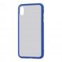 Чохол для iPhone X / Xs LikGus Maxshield синій