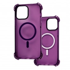 Чохол для iPhone 13 Pro Max ArmorStandart Bounce MagSafe purple