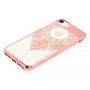 Чехол Beckberg для iPhone 7 / 8 Monsoon молитва розовое золото дизайн пять