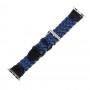 Ремешок Apple Watch Weave Buckle 38mm синий