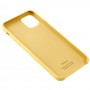 Чохол silicone для iPhone 11 Pro Max case yellow