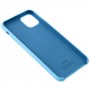 Чохол silicone для iPhone 11 Pro Max case light blue