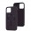 Чохол для iPhone 12 Pro Max Bonbon Leather Metal MagSafe dark purple
