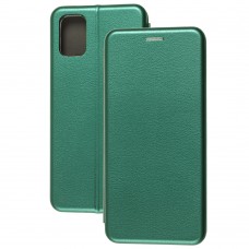 Чехол книжка Premium для Samsung Galaxy M51 (M515) зеленый