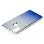 Чехол для Samsung Galaxy M21 / M30s Swaro glass серебристо-синий