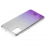 Чохол для Samsung Galaxy A51 (A515) Swaro glass сріблясто-фіолетовий