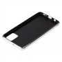 Чохол для Samsung Galaxy A51 (A515) Swaro glass сріблясто-чорний