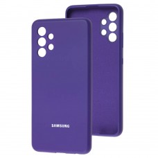 Чехол для Samsung Galaxy A32 (A325) Full camera фиолетовый / purple