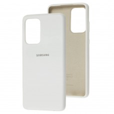 Чехол для Samsung Galaxy A52 (A526) Silicone Full белый