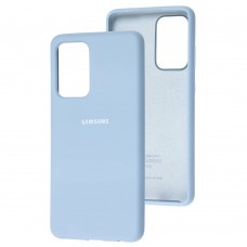 Чехол для Samsung Galaxy A52 (A526) Silicone Full голубой / lilac blue