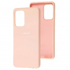 Чехол для Samsung Galaxy A52 (A526) Silicone Full розовый / pudra