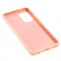 Чохол для Samsung Galaxy A52 Silicone Full рожевий / pudra