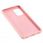Чохол для Samsung Galaxy A52 Silicone Full рожевий / pink