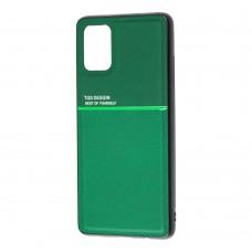 Чехол для Samsung Galaxy A71 (A715) Melange зеленый
