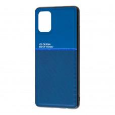 Чехол для Samsung Galaxy A71 (A715) Melange синий