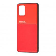 Чехол для Samsung Galaxy A71 (A715) Melange красный