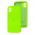 Чехол для iPhone 11 Square Full camera салатовый / neon green