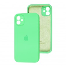Чехол для iPhone 11 Square Full camera зеленый / spearmint
