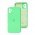 Чехол для iPhone 11 Square Full camera зеленый / spearmint