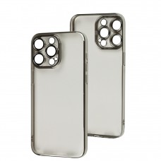 Чехол для iPhone 13 Pro Acrylic Brilliant silver