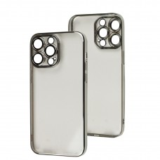 Чехол для iPhone 14 Pro Max Acrylic Brilliant silver