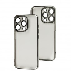 Чехол для iPhone 15 Pro Acrylic Brilliant silver