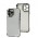 Чохол для iPhone 13 Pro Max Armored color silver