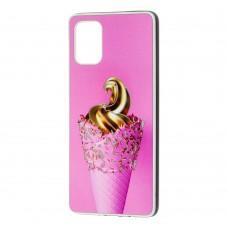Чехол для Samsung Galaxy A71 (A715) Fashion mix мороженое