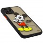 Чехол для iPhone 11 Pro Picture shadow matte Mickey Mouse черный