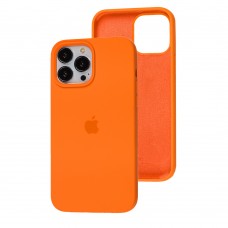 Чехол для iPhone 13 Pro Max Silicone Full оранжевый / kumquat