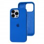 Чохол для iPhone 13 Pro Square Full silicone синій / royal blue
