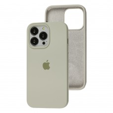 Чехол для iPhone 13 Pro Silicone Full серый / stone