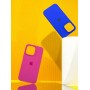 Чохол для iPhone 13 Pro Square Full silicone оранжевий / pink citrus