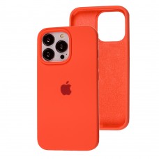 Чехол для iPhone 13 Pro Silicone Full оранжевый / pink citrus