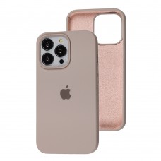 Чехол для iPhone 13 Pro Silicone Full серый / lavender 