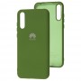 Чохол для Huawei P Smart S / Y8p Silicone Full зелений / forest green