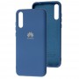 Чохол для Huawei P Smart S/Y8p Silicone Full синій/navy blue