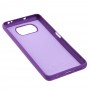 Чехол для Xiaomi Poco X3 Silicone Full фиолетовый / purple 